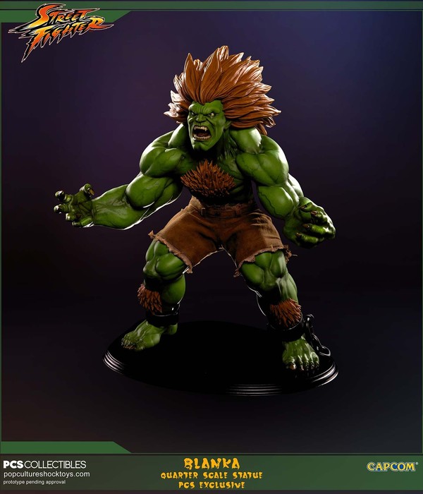 Blanka (Savage), Street Fighter IV, Premium Collectibles Studio, Pre-Painted, 1/4