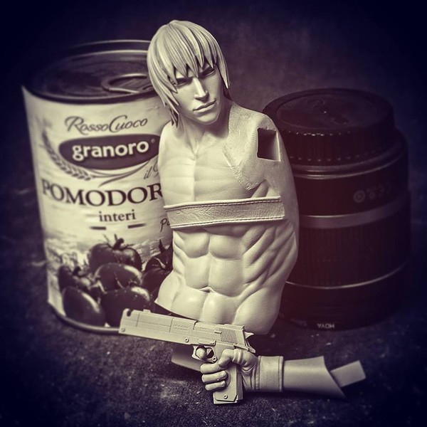 Dante Sparda, Devil May Cry 3, First 4 Figures, Pre-Painted, 1/6