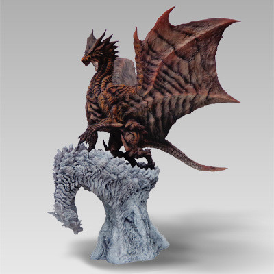 Kushala Daora (Rusted), Monster Hunter, Capcom, Pre-Painted, 4976219064897