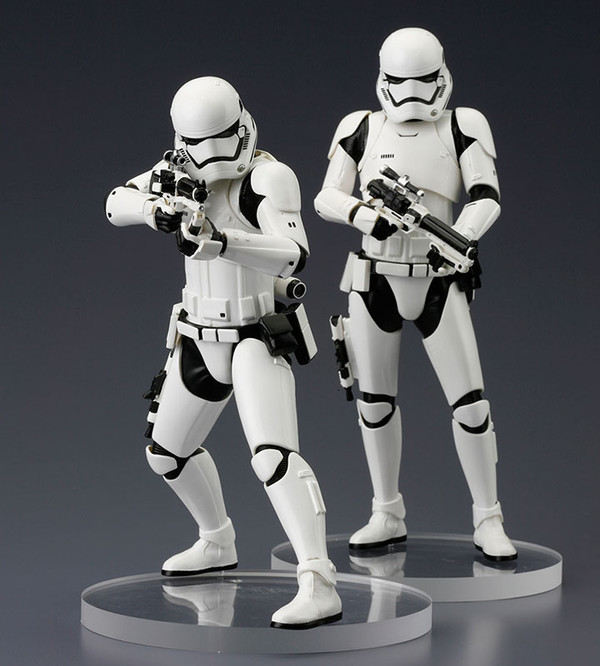 First Order Stormtrooper (2 Pack), Star Wars: The Force Awakens, Kotobukiya, Pre-Painted, 1/10, 4934054902743