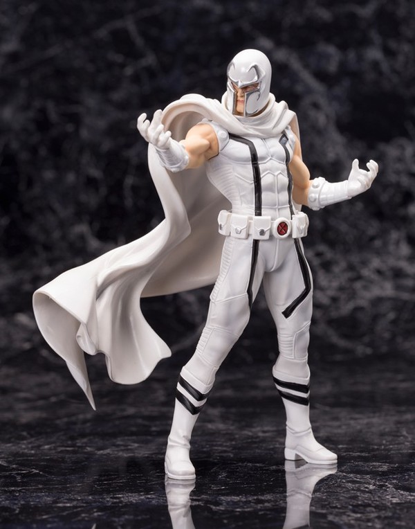 Magneto (White), X-Men, Kotobukiya, Pre-Painted, 1/10, 4934054092994