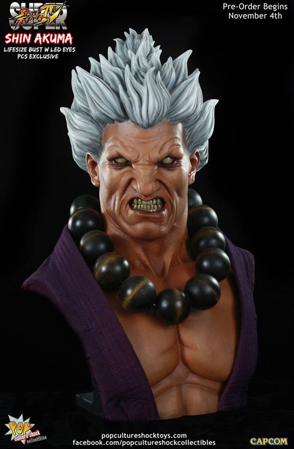 Shin Gouki, Super Street Fighter IV, Premium Collectibles Studio, Pre-Painted, 1/1