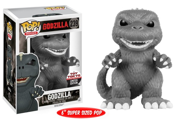 Gojira (Black & White), Gojira, Gojira No Gyakushuu, Funko Toys, Pre-Painted
