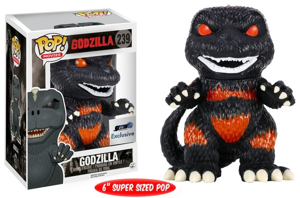 Burning Gojira (Burning), Gojira Vs. Destoroyah, Funko Toys, Pre-Painted