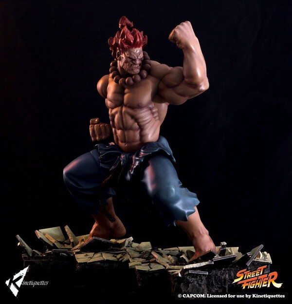 Gouki (EX Alpha), Street Fighter, Kinetiquettes, Pre-Painted, 1/6