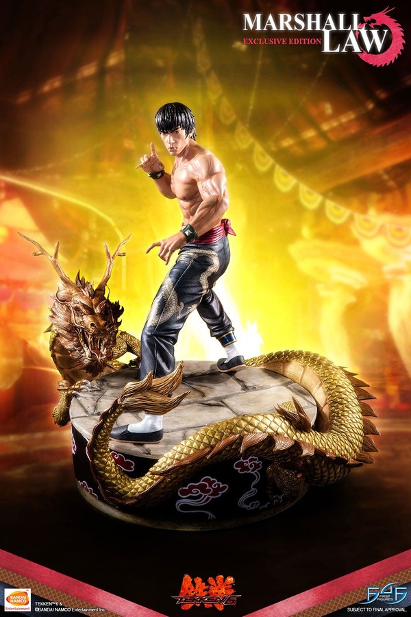 Marshall Law (Exclusive Edition), Tekken 6, First 4 Figures, Pre-Painted, 1/4