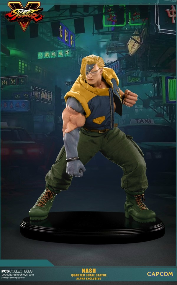 Charlie Nash (PCS Alpha Exclusive), Street Fighter V, Premium Collectibles Studio, Pre-Painted, 1/4