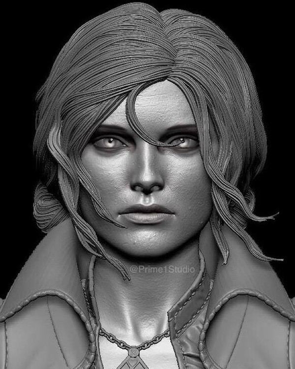 Triss Merigold, The Witcher 3: Wild Hunt, Prime 1 Studio, Pre-Painted, 1/4