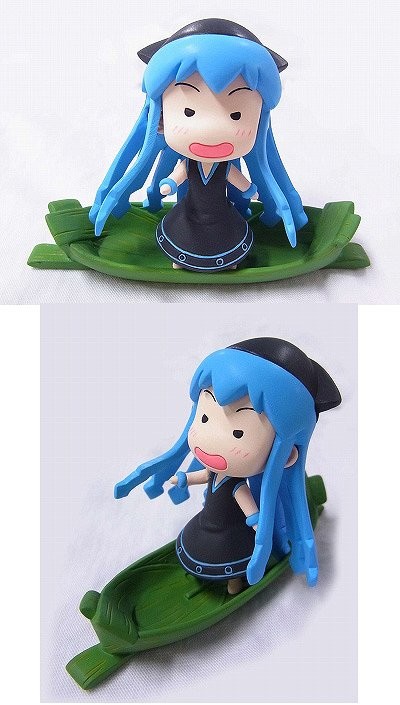 Mini Ika Musume (Black Mini Ika - in Boat), Shinryaku!? Ika Musume, Pony Canyon, Pre-Painted, 1/1