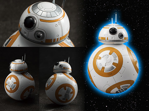 BB-8, Star Wars: The Force Awakens, SEGA, Pre-Painted, 1/10