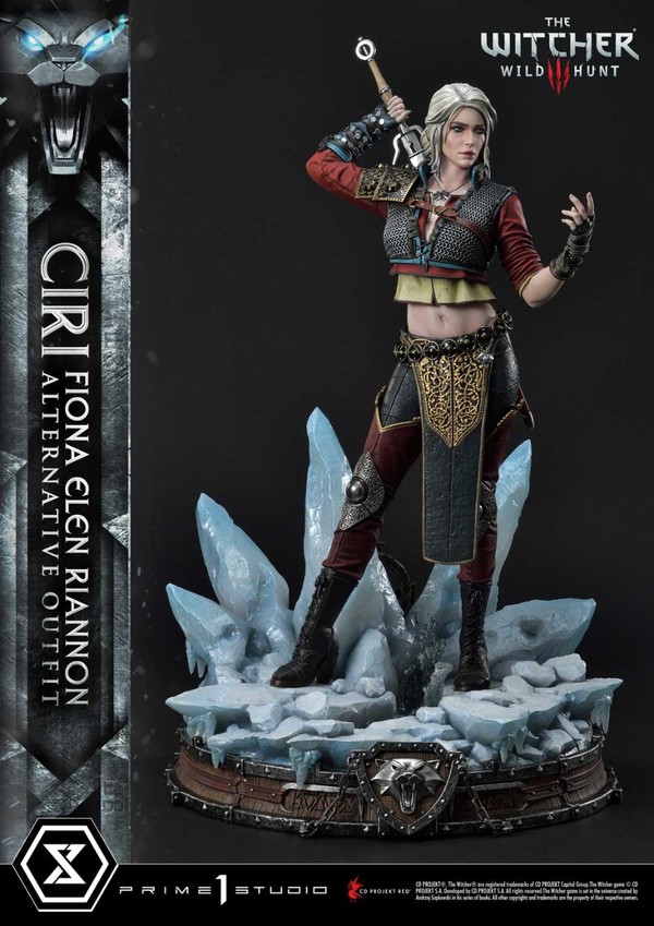 Ciri (Alternative Outfit), The Witcher 3: Wild Hunt, Prime 1 Studio, Pre-Painted, 1/4, 4580708038292