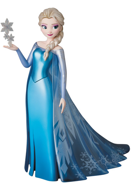 Elsa, Frozen, Medicom Toy, Pre-Painted, 4530956212531
