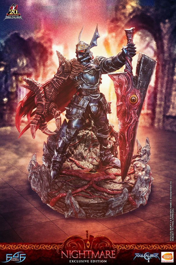 Nightmare (Exclusive Edition), Soul Calibur II, First 4 Figures, Pre-Painted, 1/4