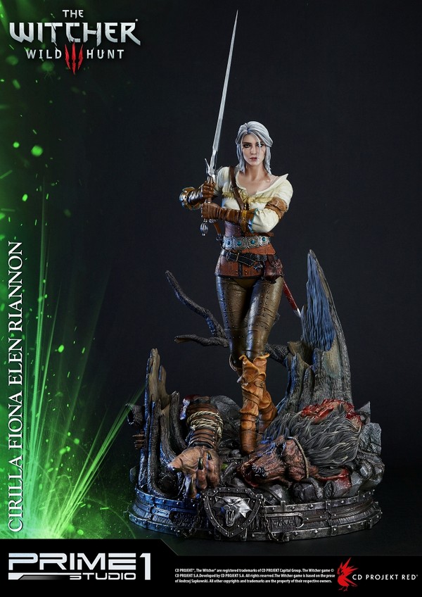 Ciri, The Witcher 3: Wild Hunt, Prime 1 Studio, Pre-Painted, 1/4, 4562471906152