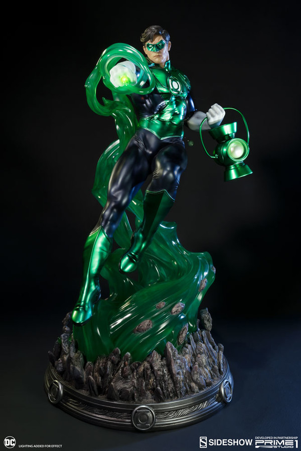 Green Lantern (The New52!), Justice League, Prime 1 Studio, Sideshow Collectibles, Pre-Painted, 1/4, 4562471904578