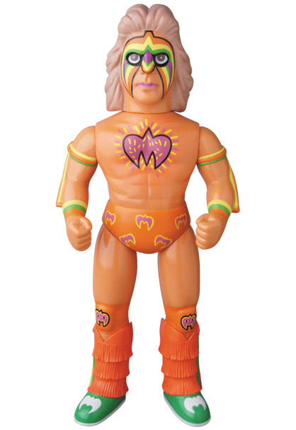 Ultimate Warrior (Chest paint), WWE, Medicom Toy, Pre-Painted