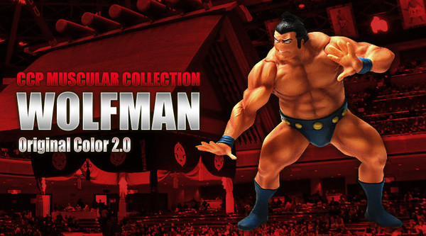 Wolfman (Original Color), Kinnikuman, Kinnikuman Nisei, CCP, Pre-Painted