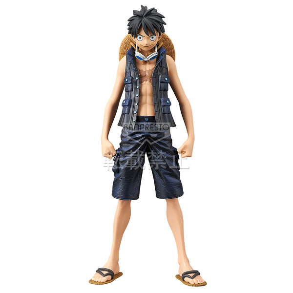 Monkey D. Luffy, One Piece Film Gold, Banpresto, Pre-Painted