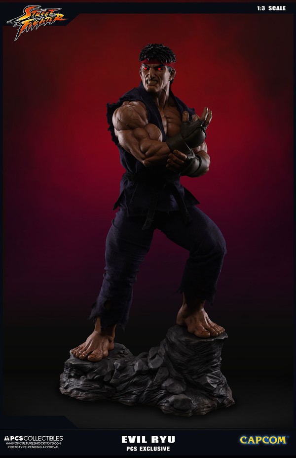 Satsui no Hadou ni Mezameta Ryuu (PCS Exclusive, Evil Ryu), Street Fighter Zero, Premium Collectibles Studio, Pre-Painted, 1/3