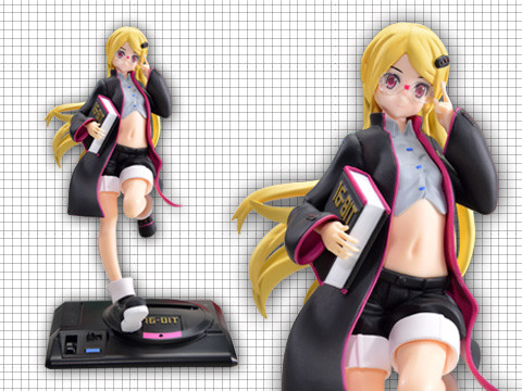 Mega Drive, Sega Hard Girls, SEGA, Pre-Painted