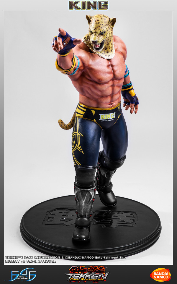 King (Regular Edition), Tekken 5: Dark Resurrection, First 4 Figures, Pre-Painted, 1/4