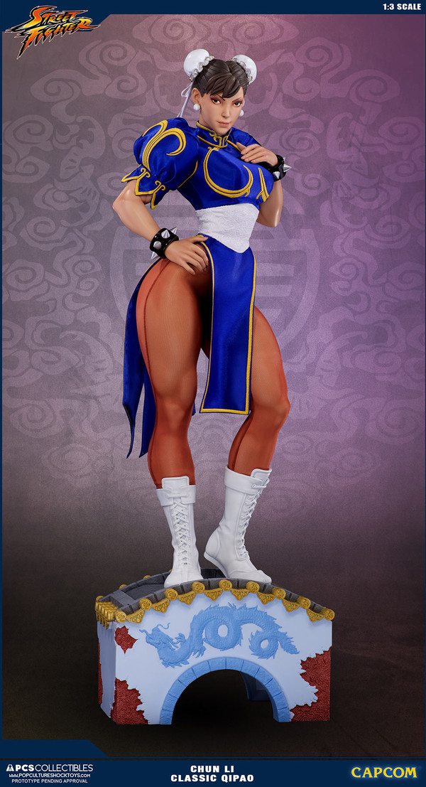 Chun-Li (PCS Exclusive, Classic Qipao), Street Fighter V, Premium Collectibles Studio, Pre-Painted, 1/3