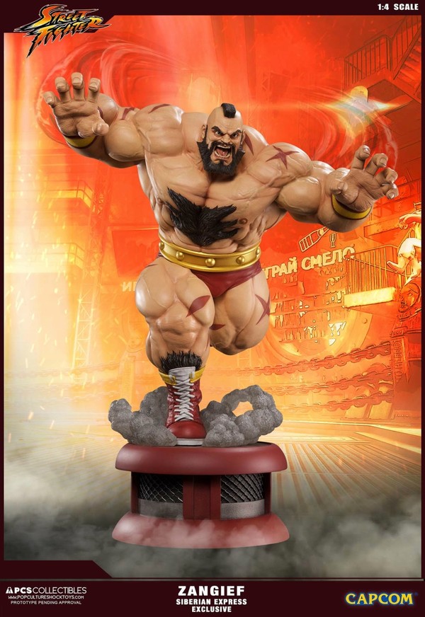 Zangief, Street Fighter V, Premium Collectibles Studio, Pre-Painted, 1/4