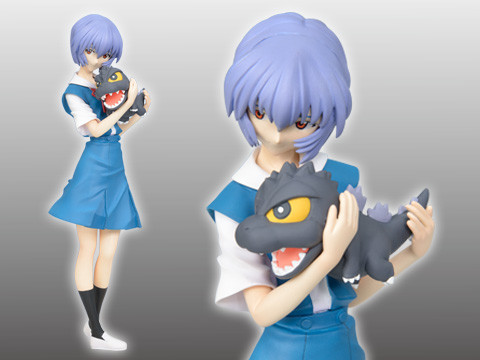 Ayanami Rei, Gojira, Gojira Vs. Evangelion, SEGA, Pre-Painted