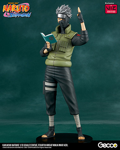 Hatake Kakashi (Fourth Great Ninja War), Naruto Shippuuden, Gecco, VIZ Media LLC, Pre-Painted, 1/6