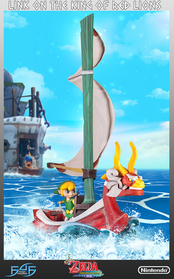 Aka Shishi no Ou, Link (HD), Zelda No Densetsu: Kaze No Takt, First 4 Figures, Pre-Painted