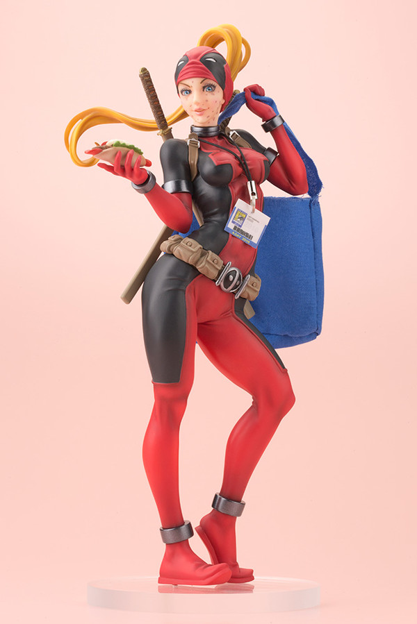 Lady Deadpool (Comic Con Ittekimashita), Deadpool, Kotobukiya, Pre-Painted, 1/7