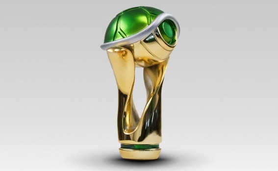Shell Trophy, Mario Kart 7, Neamedia, Nintendo, Pre-Painted