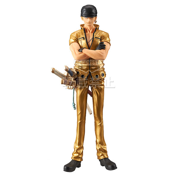 Roronoa Zoro, One Piece Film Gold, Banpresto, Pre-Painted