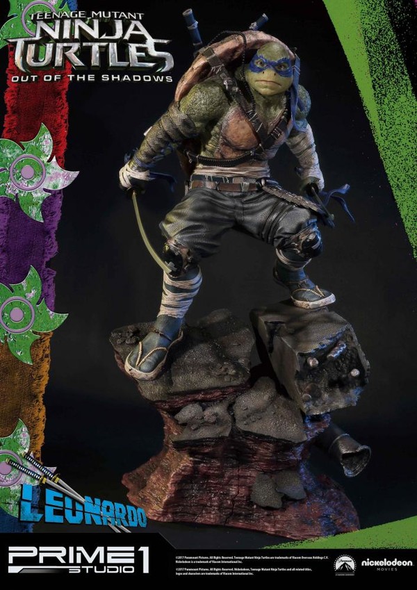 Leonardo, Teenage Mutant Ninja Turtles: Out Of The Shadows, Prime 1 Studio, Pre-Painted, 1/4