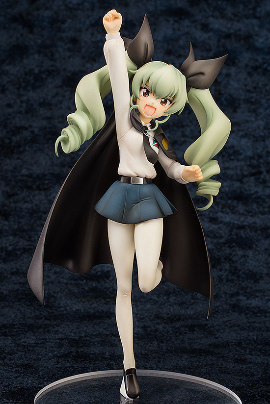 Anchovy, Girls Und Panzer, Aquamarine, Pre-Painted, 1/8, 4562369650891
