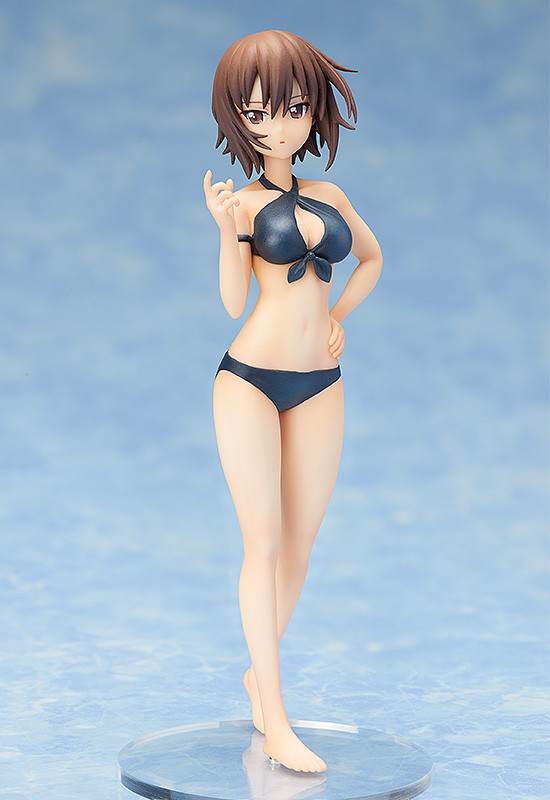 Nishizumi Maho (Swimsuit), Girls Und Panzer Der Film, FREEing, Pre-Painted, 1/12, 4571245297006