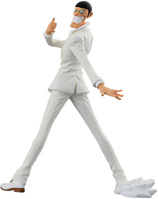 Mr.2 Bon Kure (White), One Piece, Banpresto, Pre-Painted