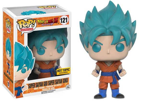 Son Goku SSGSS, Dragon Ball Z : Fukkatsu No "F", Funko Toys, Hot Topic, Pre-Painted