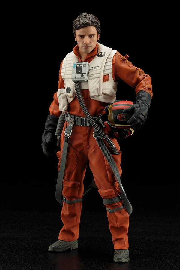 Poe Dameron (2 Pack), Star Wars: The Force Awakens, Kotobukiya, Pre-Painted, 1/10, 4934054903283