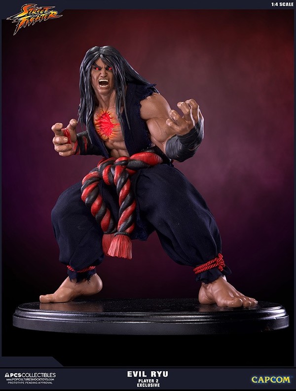 Satsui no Hadou ni Mezameta Ryuu (PCS Exclusive, Dark Hado Exclusive), Super Street Fighter IV: Arcade Edition, Premium Collectibles Studio, Pre-Painted, 1/4