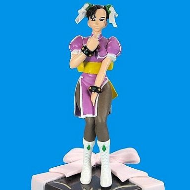 Chun-Li (Purple China), Street Fighter, Banpresto, Pre-Painted, 1/10