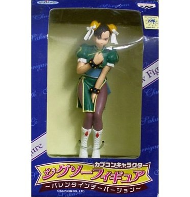 Chun-Li (Green China), Street Fighter, Banpresto, Pre-Painted, 1/10