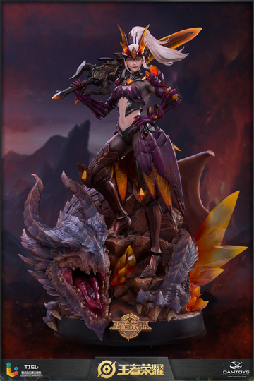 Hua Mulan (Mulan Assassin Crystal Hunter Dragon), King Of Glory, DAMTOYS, Pre-Painted, 1/8