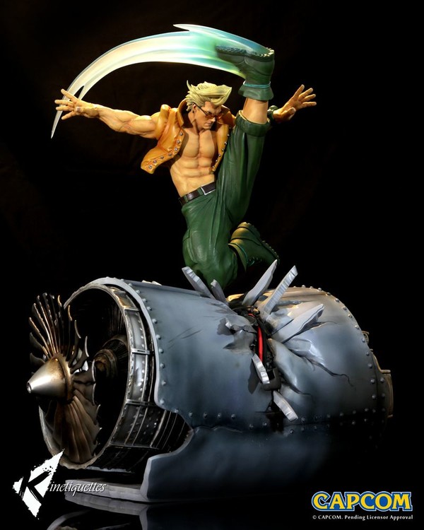 Charlie Nash, Street Fighter V, Kinetiquettes, Pre-Painted, 1/6