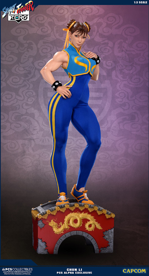 Chun-Li (PCS Exclusive, Alpha), Street Fighter Zero, Premium Collectibles Studio, Pre-Painted, 1/3