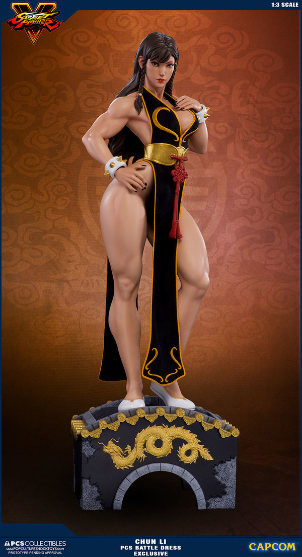 Chun-Li (PCS Exclusive, Battle Dress), Street Fighter V, Premium Collectibles Studio, Pre-Painted, 1/3