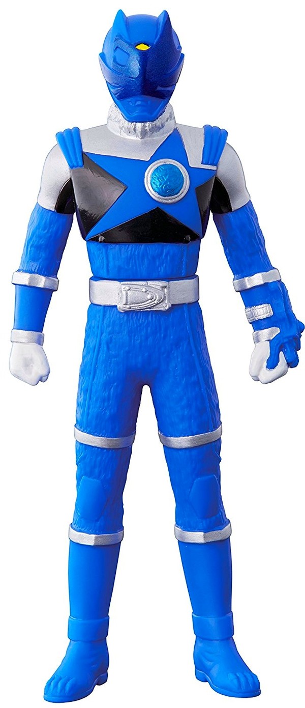 Ookami Blue, Uchuu Sentai Kyuranger, Bandai, Pre-Painted, 4549660121435