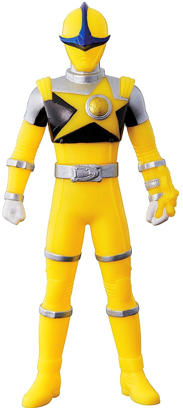 Kajiki Yellow, Uchuu Sentai Kyuranger, Bandai, Pre-Painted, 4549660121497