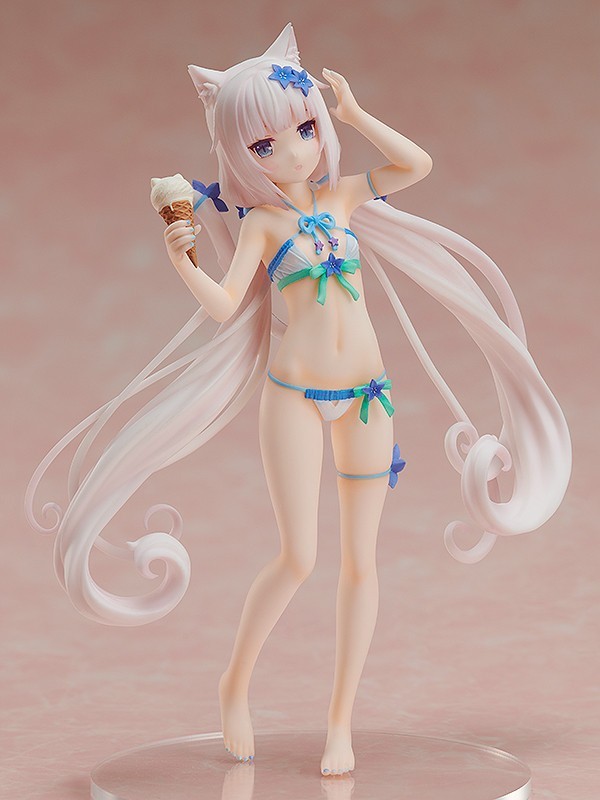 Vanilla (Swimsuit), Nekopara, FREEing, Pre-Painted, 1/12, 4571245298485