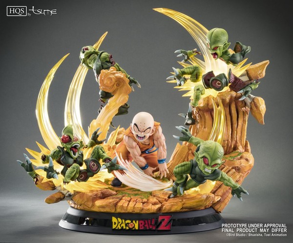 Kuririn, Saibamen, Dragon Ball Z, Tsume, Pre-Painted, 1/6